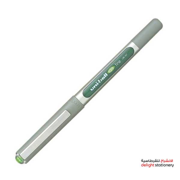 ROLLER-BALL-PEN-EYE-FINE-UB-157-LIGHT-GREEN-logo-1.jpg