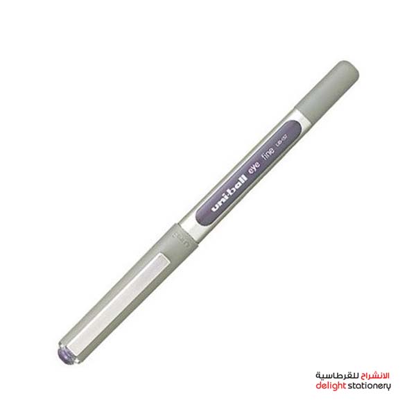 ROLLER-BALL-PEN-EYE-FINE-UB-157-violetlogo.jpg